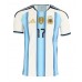 Argentína Giuliano Simeone #17 Domáci futbalový dres MS 2026 Krátky Rukáv